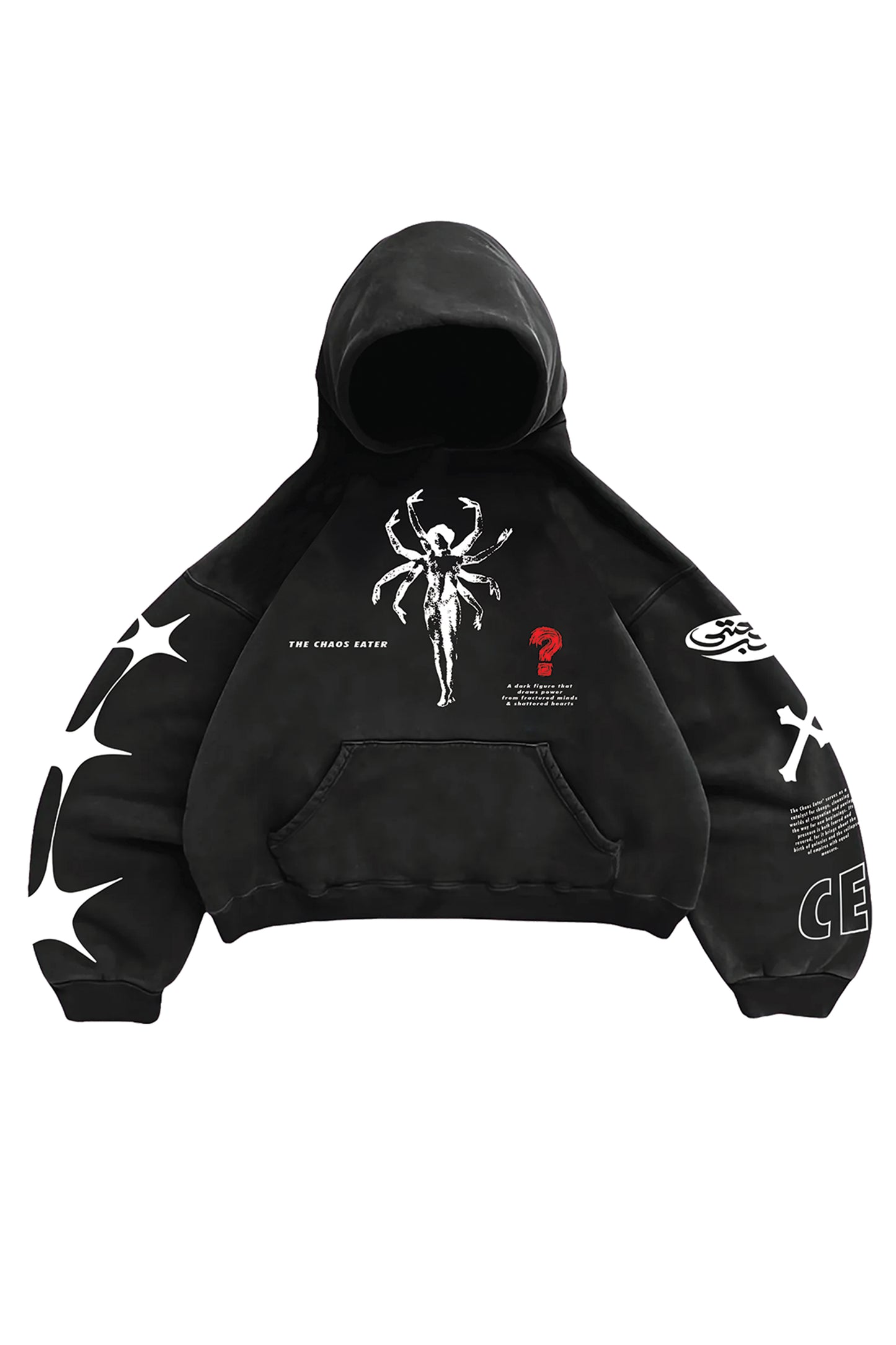 The Chaos Eater Designed Oversized Hoodie