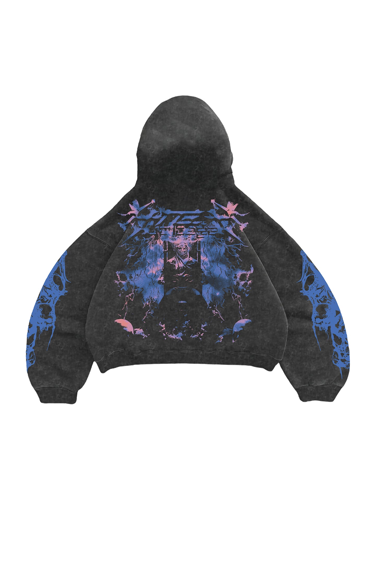 Cannibal Designed Oversized Hoodie