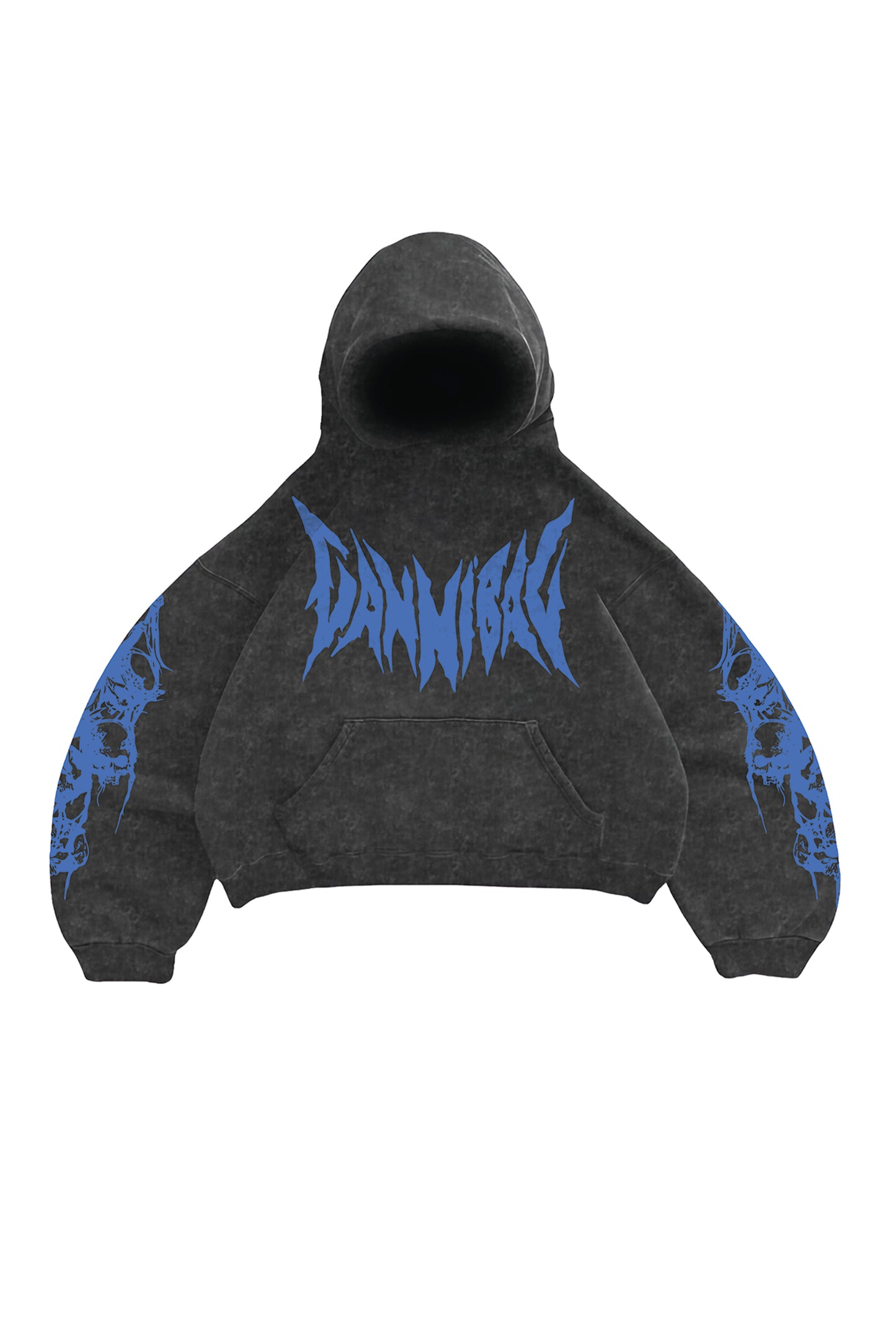 Cannibal Designed Oversized Hoodie