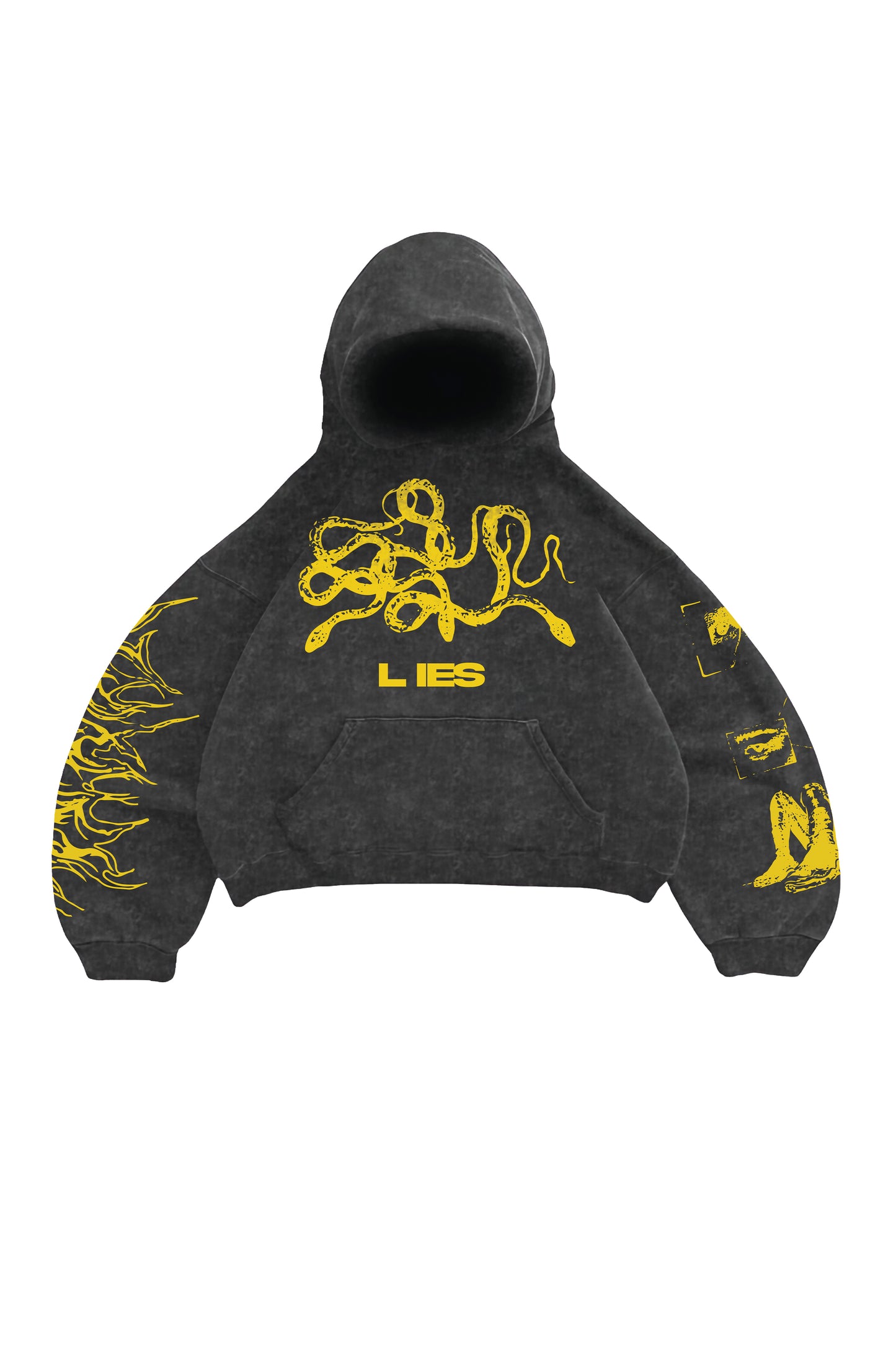 L IES Designed Oversized Hoodie